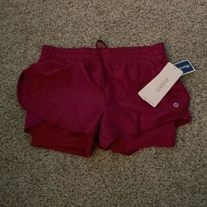 NWT Dark hot pink athletic shorts 🏃‍♀️